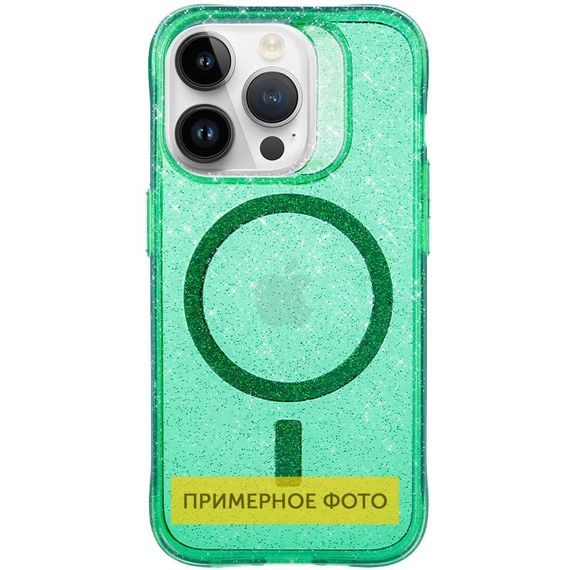 Чехол TPU Radiance with MagSafe для Apple iPhone 16 (6.1") Green