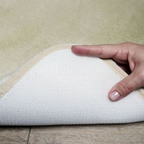 Килимок для підлоги з еко-хутра ТМ Dariana Tweed 160*220 см бежевий | Зображення 6