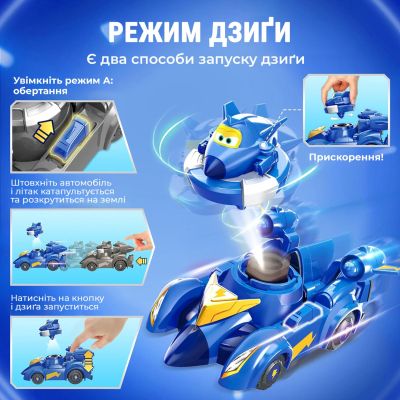 Ігровий набір Super Wings Spinning Vehicle Джером (Jerome) (EU770330) | Зображення 7