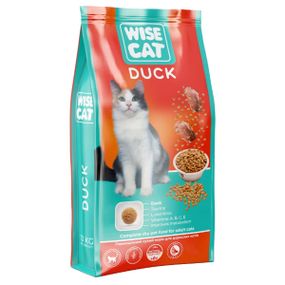 Wise Cat Duck Сухой корм для кошек Дичь, упаковка 400г