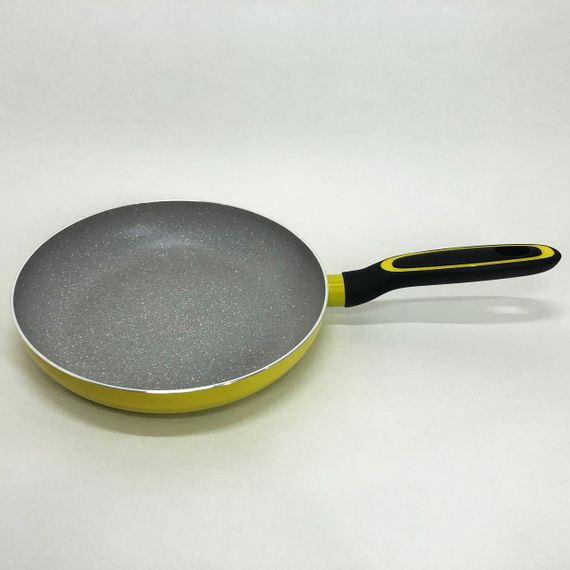 Сковорода Magio MG-1177 із мармуровим антипригарним покриттям 24 см, сковорода зручна на кухню | Зображення 9