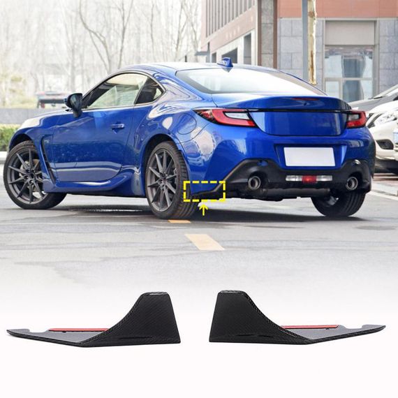 Накладка на Задний Бампер V1 (Карбон) для Subaru BRZ 2021- гг