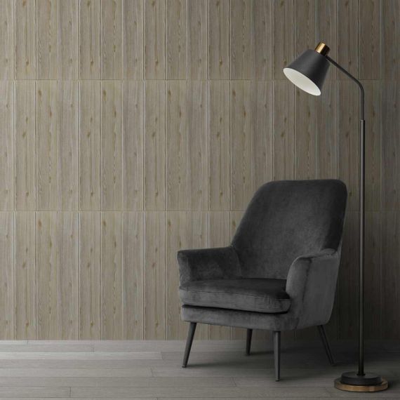 Самоклеюча 3D панель дерево світлий беж 700x700x4мм SW-00001376 | Зображення 2