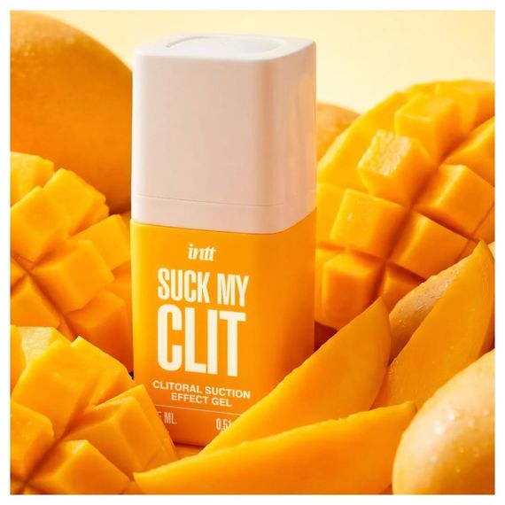Стимулюючий гель для клітора INTT Suck My Clit Tropical Mango, 15 мл Sex Aura | Зображення 4