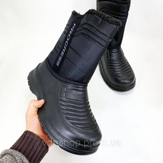 Рабочая спецовая обувь 41р 25см, Водонепроницаемые рабочие ботинки, Сапоги мужские утепленные короткие HL-95