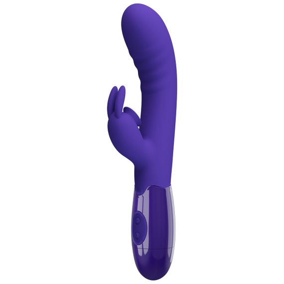 Вібратор - Pretty Love Cerberus Licking Vibrator Blue Sex Aura | Зображення 2