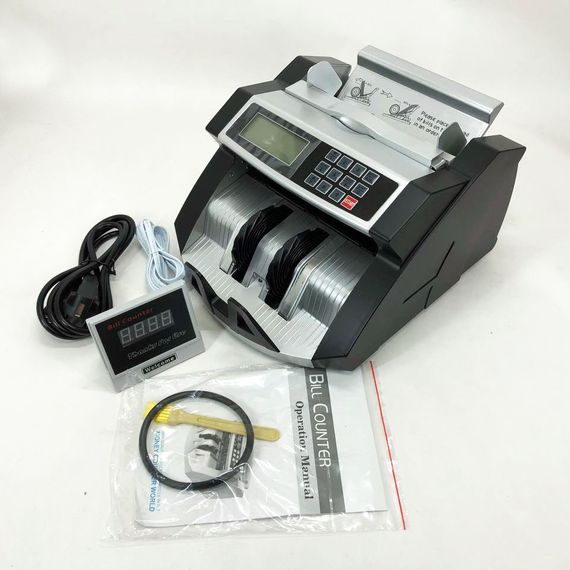 Счетная машинка для денег с детектором Multi-Currency Counter 2040v PL-610 для офиса | Зображення 7