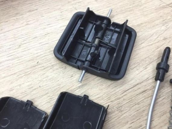 VW T5 T6 левый = правый ремкомплектект стекла раздвижной двери | Зображення 2