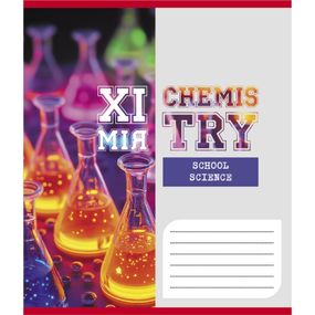 Зошит загальний "Шкільні предмети" 048-590128K-1 в клітинку, 48 аркушів