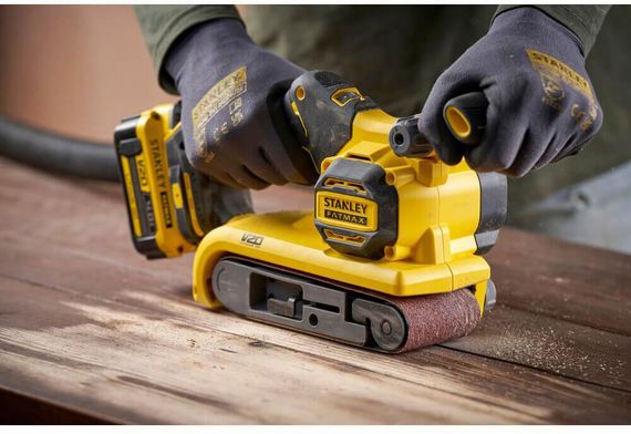 Шліфмашина стрічкова акумуляторна STANLEY FATMAX SFMCW223B | Зображення 8