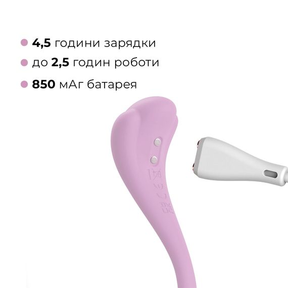 Інтерактивне віброяйце Svakom Phoenix Neo 2 Pastel Lilac, оновлена модель | Зображення 5