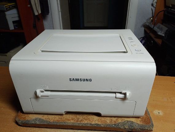 Принтер Samsung ML-2545 / Лазерний монохромний друк / 1200 x 1200 dpi / A4 / 24 стор/хв / USB 2.0 б/в | Зображення 1