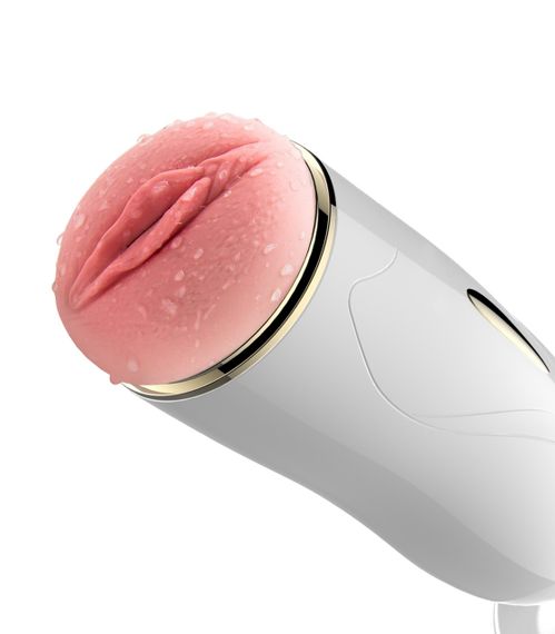 Мастурбатор з вібростимуляцією Boss Series - Vibrating Masturbation Cup USB 7 + Interactive Function, BS6300017 Sex Aura | Зображення 1