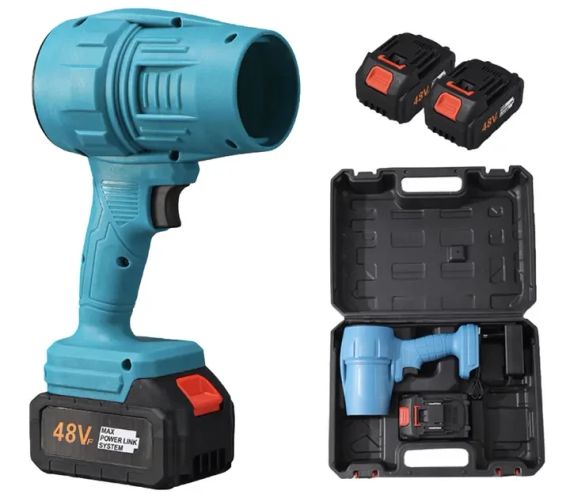 Аккумуляторный турбо вентилятор с кейсом на 48V 2 АКБ