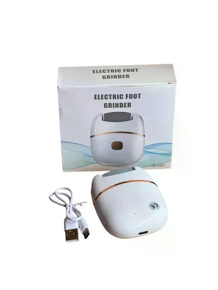 Электрическая аккумуляторная пилка-пемза для пяток и стоп 2 скорости USB зарядка | Зображення 3