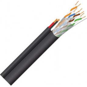Кабель сетевой FinMark UTP 305м CAT5e 4P 24AWG-2x0.75 power PE B Drum (163692)