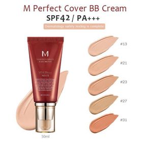 Доглядає BB крем MISSHA M Perfect Cover BB Cream SPF 42 Pa+++/ №21 Light Beige, 50 ml