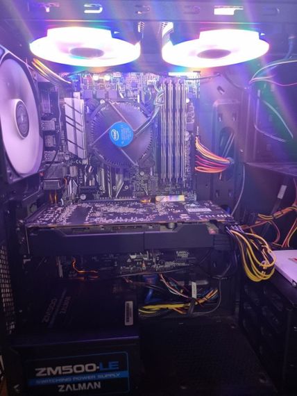 Ігровий ПК Zalman Z5 Plus Tower / Intel Core i5-6400 (4 ядра по 2.7 - 3.3 GHz) / 16 GB DDR4 / 256 GB SSD + 1000 GB HDD / AMD Radeon RX 470, 4 GB GDDR5, 256-bit / 500W б/в | Зображення 9