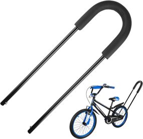 Ручка-держатель для обучения езде на детском велосипеде беговеле раздвижная 55-74см для толкания, балансировки