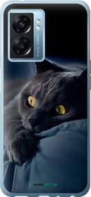 Чохол на Oppo A77 5G Димчастий кіт "825u-1377-2448"
