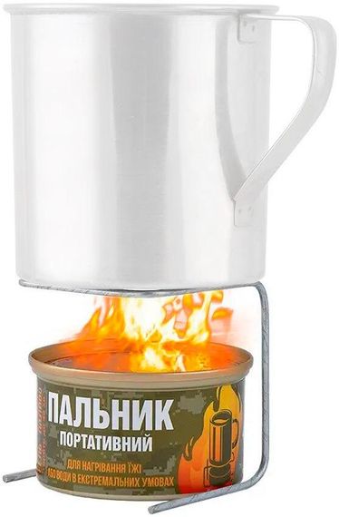 Пальник гелевий Nowax портативний 2шт. + підставка | Зображення 1