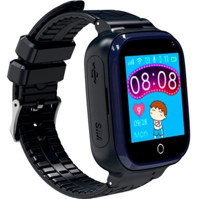 Смарт-часы Gelius Pro GP-PK007 (Ocean) Black Kids smart watch with GPS tracker (Pro GP-PK007 (Ocean) Black) | Зображення 1