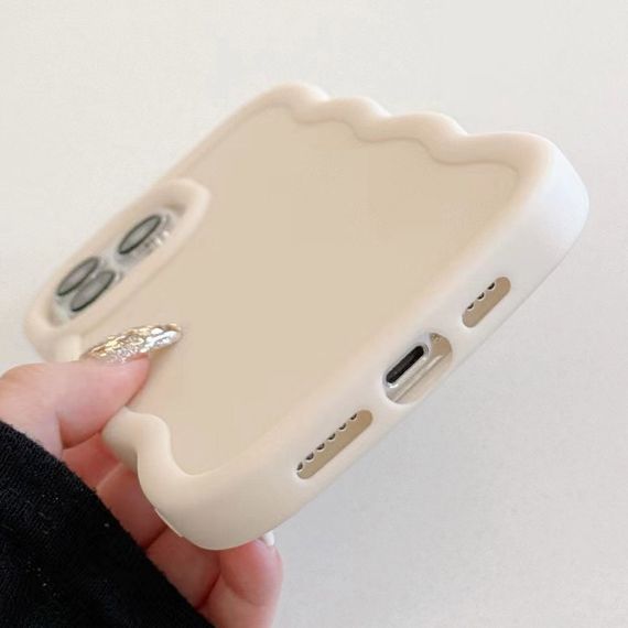 Чохол TPU Ripple для Apple iPhone 16 Pro Max (6.9") Antique White | Зображення 2