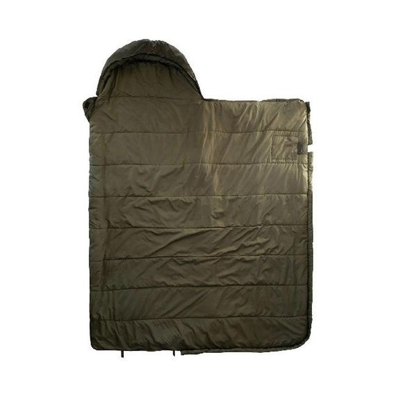 Зимовий спальний мішок ковдра з капюшоном 2,1*0,75 см 400г/м.кв. | Зображення 7