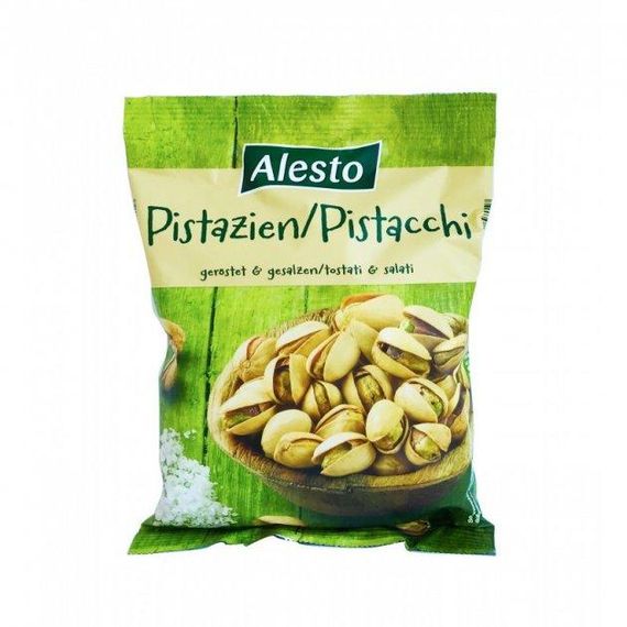 Фисташки соленые жареные Alesto, 500 г, Германия
