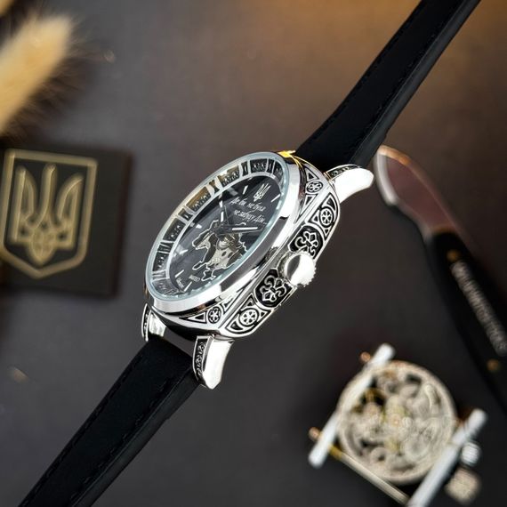Жіночий годинник Awarder 021 Де би не була Silver-Black-Black | Зображення 6