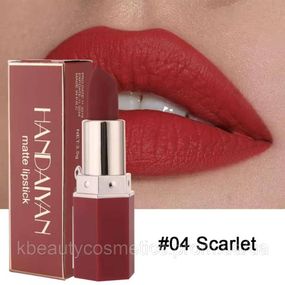 Матовая помада Handaiyan Velvet Matte Lipstick 04 Scarle