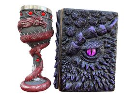 Подарунковий набір Келих 3D Танард Red і Блокнот 3D «Око Ілюзій»