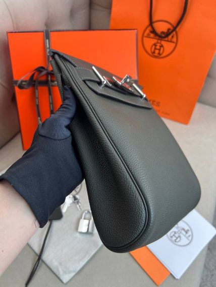 Месенджер коричневий Hermes Hac a Dos PM Coffee c885 | Зображення 4