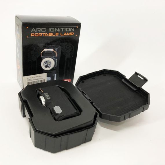 Ліхтар багатофункціональний D50-SMD чорний, Li-Ion акумулятор, індикація заряду, запальничка, зарядка Type-C (46796-D50-SMD_226) | Зображення 7