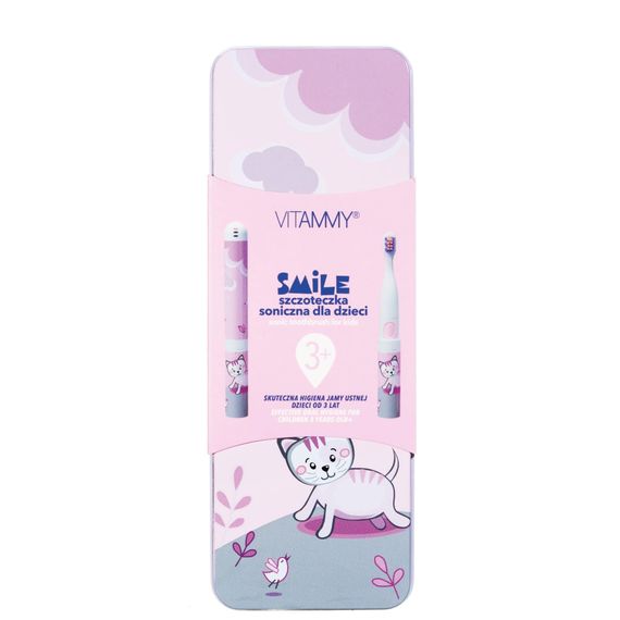 Електрична зубна щітка Vitammy SMILE Kitten (Киця), для дітей від 3 років | Зображення 4
