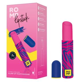 Кліторальний вібратор Romp Lipstick у вигляді губної памади, рожевий Sex Aura