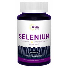 Селен Sunny Caps Selenium 50 mcg 100 Caps