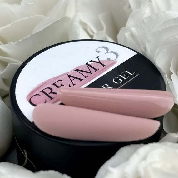 Гель для нарощення нігтів Crooz Creamy gel 03 (ніжно-рожевий) 15мл | Зображення 1