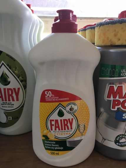 🍋 Fairy Цитрина 500 мл Ефективний засіб для миття посуду – економія та блиск! | Зображення 1