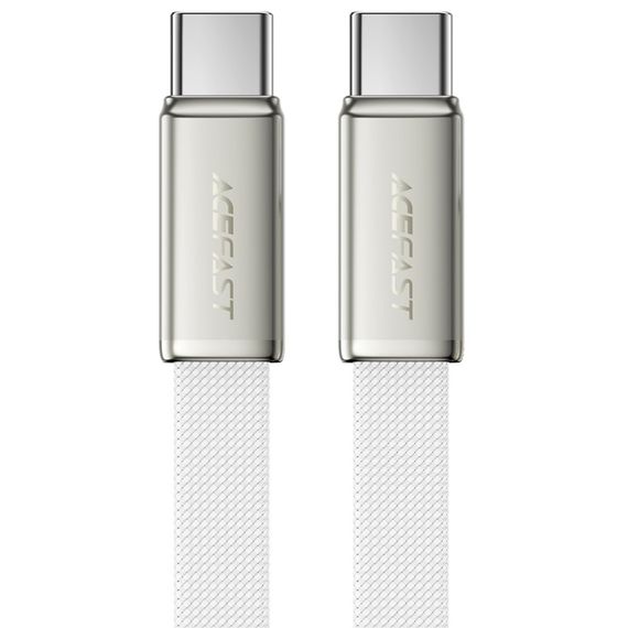Дата кабель Acefast C24-03 Type-C to Type-C 60W (1.2m) White | Зображення 1