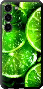 Чохол на Samsung Galaxy S23 Зелені часточки лимона "852b-2907-2448"