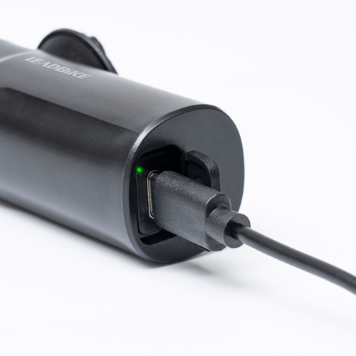 Мощный велосипедный фонарь LEADBIKE M02-OSRAM, 400 LM, влагозащита, АКБ Li-Ion 2000 mAh, ЗУ Type-C | Зображення 3