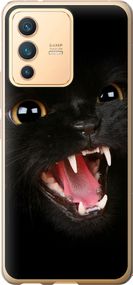 Чехол на Vivo V23 Чёрная кошка "932u-2642-17620"