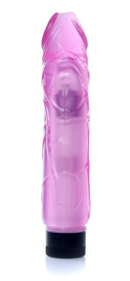 Вібратор Boss Series - Juicy Jelly Multispeed Pink, (довжина 22 см, діаметр 4 см) BS6700073 Sex Aura | Зображення 4