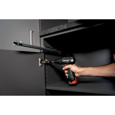 Шуруповерт Metabo PowerMaxx SB BL 12В, 2х2Ah, 20·38Нм, 0-400·0-1500об/мин (601784500) | Зображення 2