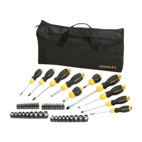 Набір викруток 48 предметів з сумкою для зберігання STANLEY STHT0-70887