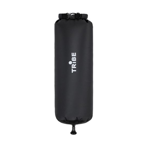 Душ портативний Tribe Pocket Shower 20л, кишеньковий похідний душ трайб чорний для кемпінгу, дачі, риболовлі
