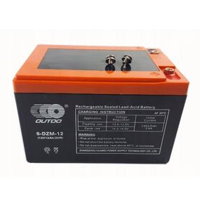 Тягова акумуляторна батарея AGM OUTDO 6-DZM-12, 12V 12Ah, (150 х 100 х 96), Q4