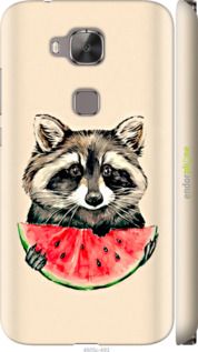 Чохол на Huawei G7 Plus Єнотик з кавуном "4605m-952-2448"