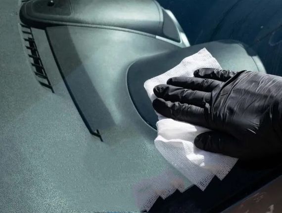 Салфетки для протирки очков, стекла, зеркальных элементов, панелей в авто, экранов гаджетов, 52 шт. | Зображення 5